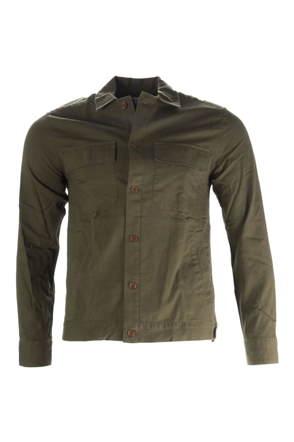 RUGGER Men's Dark Cactus Chino Shirt 3080504 Size Medium