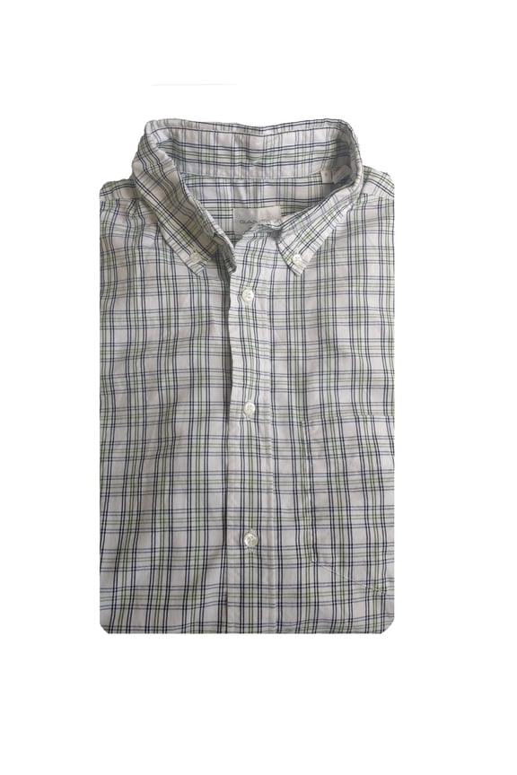 RUGGER Men's Eggshell Dreamy Oxford HOBD Shirt Size Medium