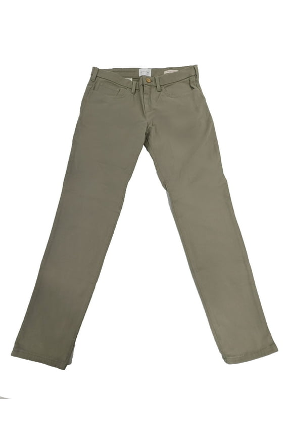 RUGGER Women's Cypress Green Cropped Chino Pants Size 8