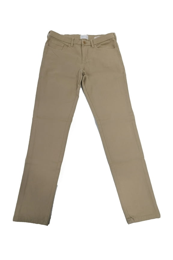 RUGGER Women's Driftwood Beige Cropped Chino Pants Size 8