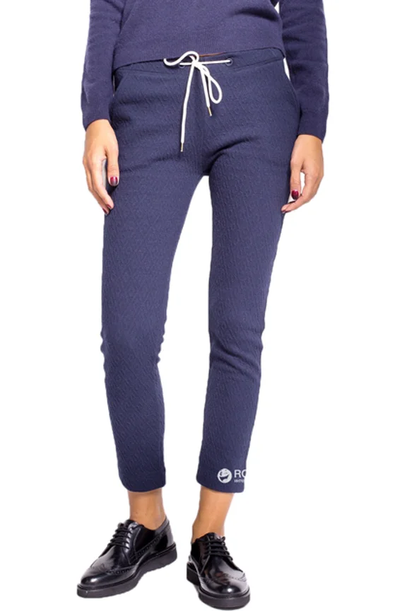 RUGGER Women's Thunder Blue Lazy Pants 414847 Size Large