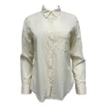 thumbnail image 1 of GANT Rugger Women's Cotton Selvage Madras Shirt 432148, Cream, L, 1 of 2