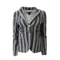 thumbnail image 1 of GANT Women's Denim Dream Vintage Striped Blazer Size 14, 1 of 3