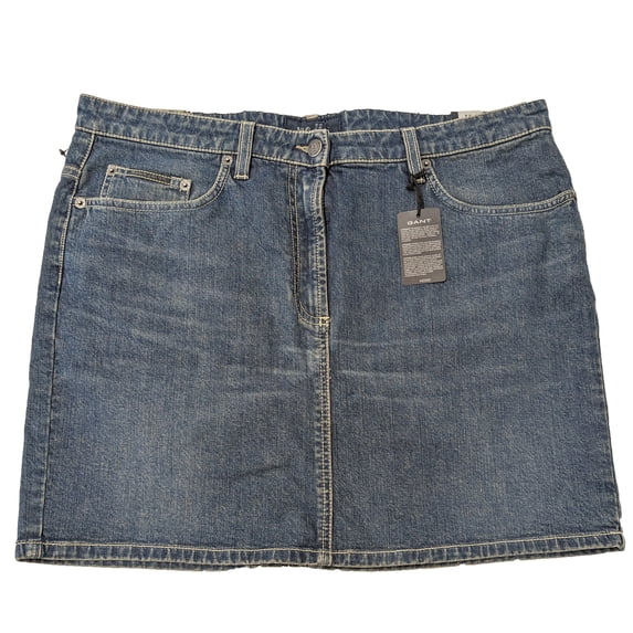 GANT Women's Indigo Stretch Denim Skirt 440094 Size 14
