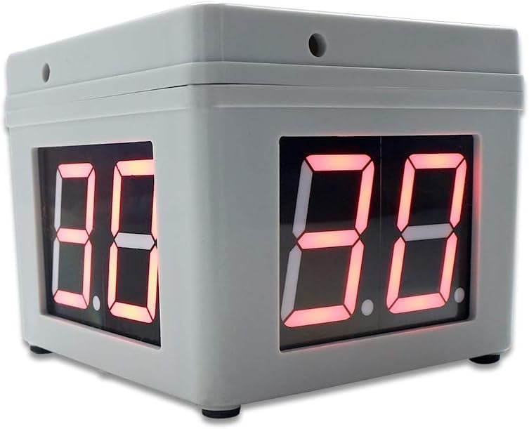 JOINPAYA Pulsante di poker con timer, timer da gioco, per
