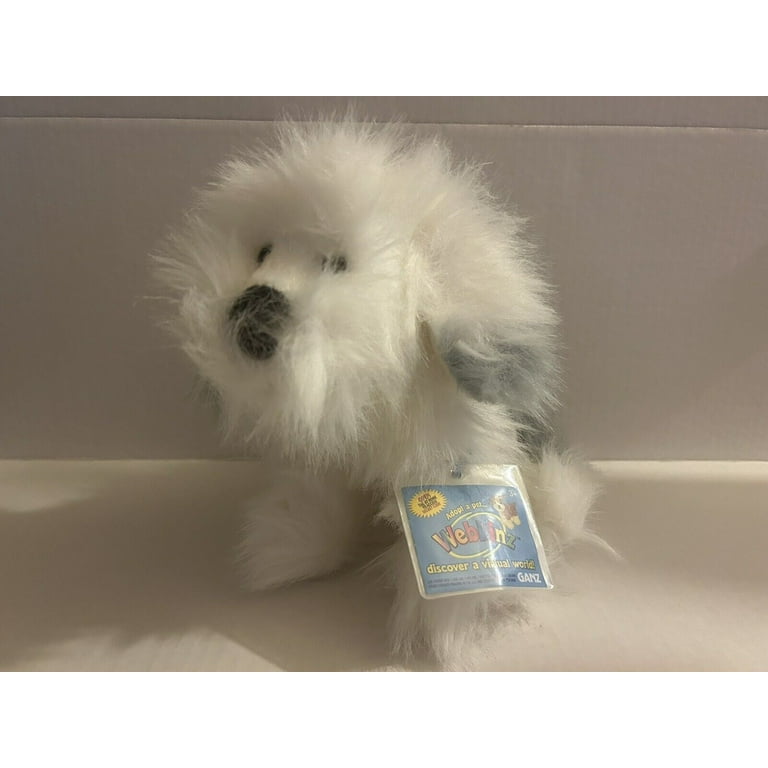 GANZ WEBKINZ Old English Sheepdog HM377 NEW SEALED WEBKINZ CODE TAG