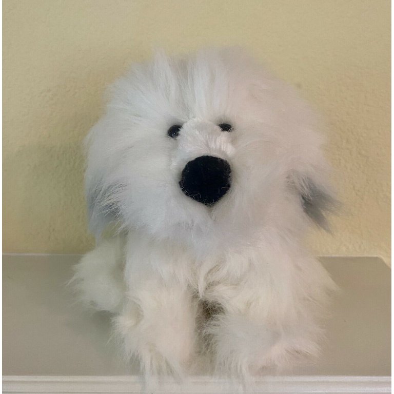 わんこ GANZ WEBKINZ - Old English Sheepdog HM377 (NO WEBKINZ CODE