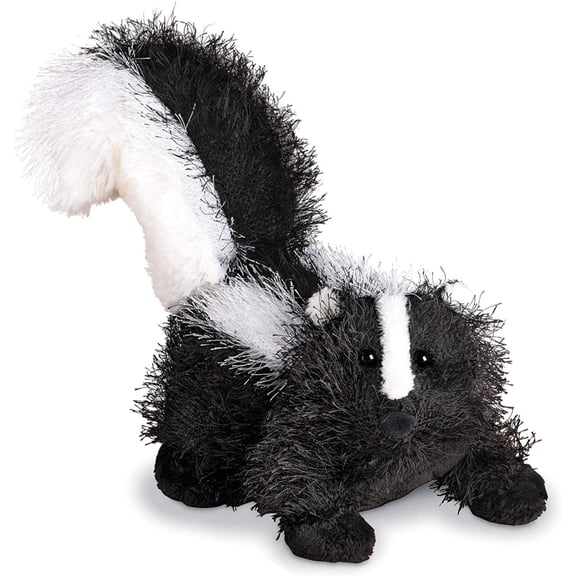 GANZ Webkinz - Black and White Skunk 8" Plush HM213 (No Webkinz Code)(BONUS 1 WEBKINZ GIFT BAG)