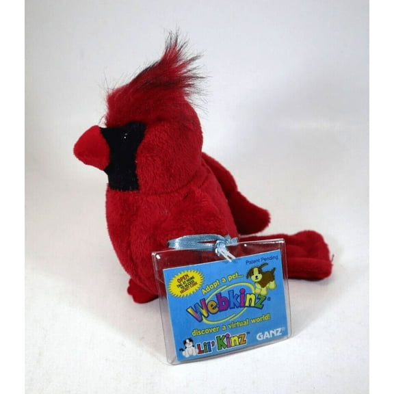 GANZ Webkinz Lil Kinz Cardinal Red Bird (NEW SEALED CODE ) Plush