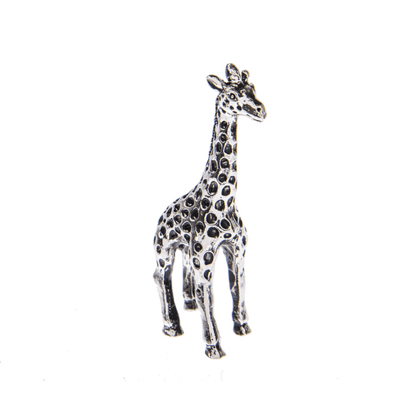 GANZ Zinc Pocket Charm with Story Card, Always Stand Tall Giraffe