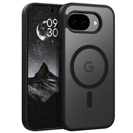 GAOBAO Case for Google Pixel 10A Translucent Matte Slim Shockproof Protective Phone Case for Google Pixel 10A 6.3" 2026, Black