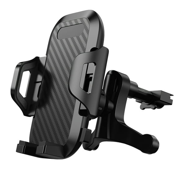 GAOBAO Cell Phone Holder for Car, Universal Air-Vent Car Mount Phone Holder Mount for All Cell Phones, Samsung Galaxy, iPhone - Black