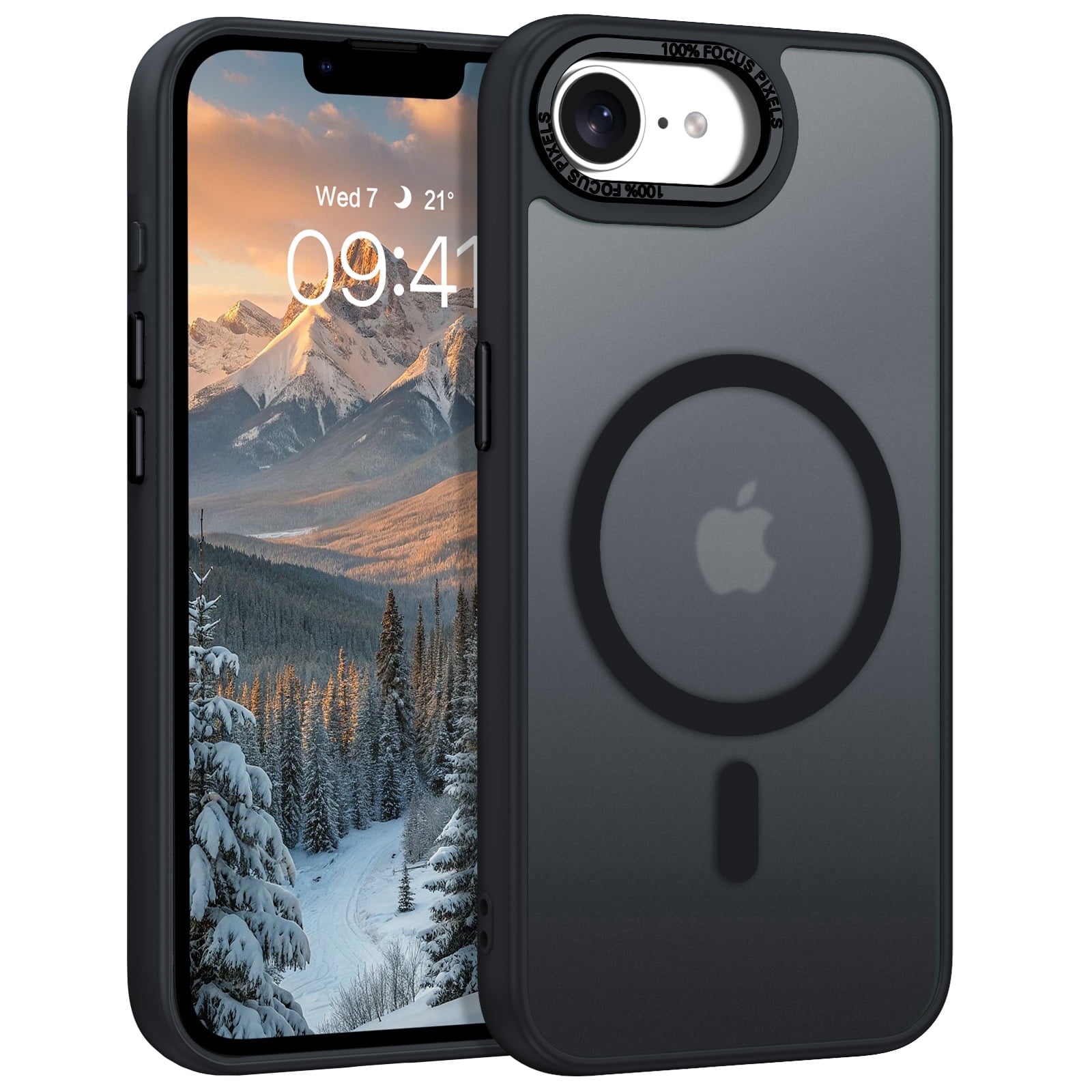 Straight Talk Apple iPhone 16e, 5G, 128GB, Black - Prepaid