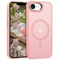 thumbnail image 1 of GAOBAO Magnetic Case for iPhone 16e, Compatible with MagSafe, Skin Feel Shockproof Anti-Fingerprint Protective Cover for 6.1", Pink, 1 of 7