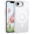 thumbnail image 1 of GAOBAO Magnetic Case for iPhone 16e / iPhone 17e, Compatible with MagSafe, Skin Feel Shockproof Anti-Fingerprint Protective Cover for 6.1", White, 1 of 7