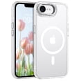 thumbnail image 1 of Magnetic Case for iPhone 16e / iPhone 17e, Compatible with MagSafe, Skin Feel Shockproof Anti-Fingerprint Protective Cover for 6.1", White, 1 of 7