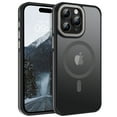 thumbnail image 1 of GAOBAO Magnetic for iPhone 15 Pro Max Case, Compatible with MagSafe, Screen & Camera Protection, Translucent Matte Shockproof Protective Cover, 1 of 9