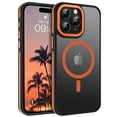 thumbnail image 1 of GAOBAO Magnetic for iPhone 15 Pro Max Case, Compatible with MagSafe, Screen & Camera Protection, Translucent Matte Shockproof Protective Cover, 1 of 7
