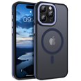 thumbnail image 1 of GAOBAO Magnetic for iPhone 15 Pro Max Case, Compatible with MagSafe, Screen & Camera Protection, Translucent Matte Shockproof Protective Cover, 1 of 9