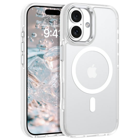 GAOBAO Magnetic for iPhone 17 Case, Compatible with MagSafe, Translucent Matte Shockproof Protective Cover