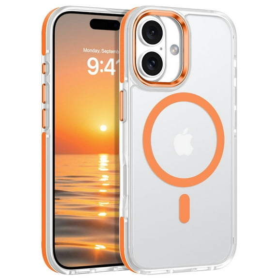 GAOBAO Magnetic for iPhone 17 Case, Compatible with MagSafe, Translucent Matte Shockproof Protective Cover