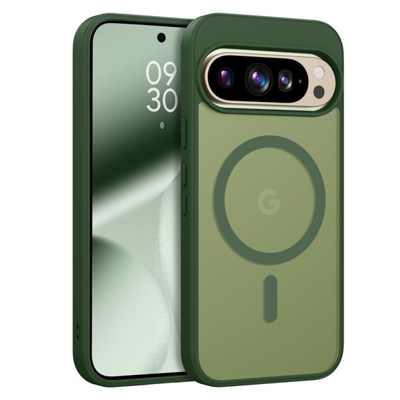 GAOBAO for Google Pixel 10/Google Pixel 10 Pro Case, Magnetic Shockproof Translucent Slim Protective Cover for Pixel 10/Pixel 10 Pro 6.3"