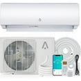 thumbnail image 1 of GAOMON 18000 BTU Mini Split Air Conditioner, Wifi Enabled 19 SEER2, Cools & Heats Up to 1250 Sq.Ft, Inverter Ductless Wall AC Unit with Condenser, Heat Pump, 16.4ft Kit, Remote Control, 1 of 8