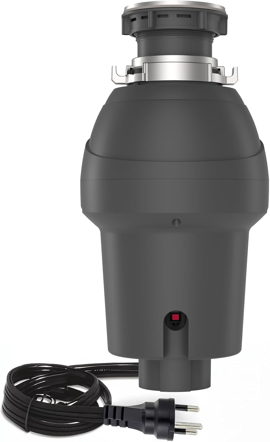 GAOMON 3/4 HP Garbage Disposal with Air Switch, 4-Stage Grinding, 3500 RPM, Quiet Food Waste Disposer, Stainless Steel & ABS, for Kitchen, Gray