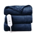 GAOMON Electric Blanket Double Sided Flannel Electric Blanket, 5