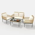 thumbnail image 1 of GAOMON Patio Furniture Set,Beige, 1 of 5
