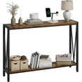 thumbnail image 1 of GAOMON Rustic Console Table, 42.9" Entryway Table with Storage, 2-Tier Sofa Table, Console Tables for Entryway, Living Room, Hallway, Foyer, Corridor, Office, 1 of 7
