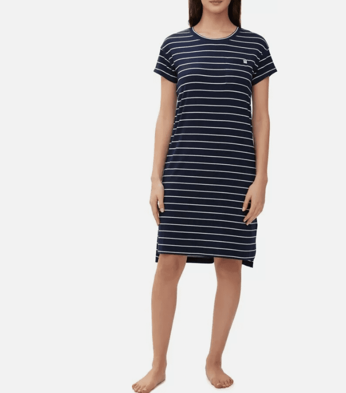 gap sleep shirt dress Gap Kids girls sleep shirt dress pajama blue polka dot size 10 EUC