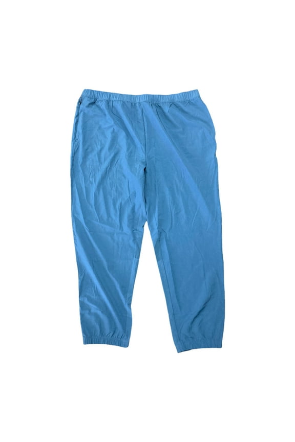 Fit Men's 4 Way Stretch Drawcord Elastic Waist Mesh Back Performance Jogger (Ensign Blue, XXL)
