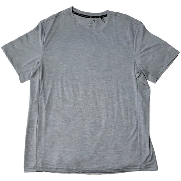 GAP Fit Men's Short Sleeve Moisture Wicking Active Tee (Heather Ultimate Gray, S)