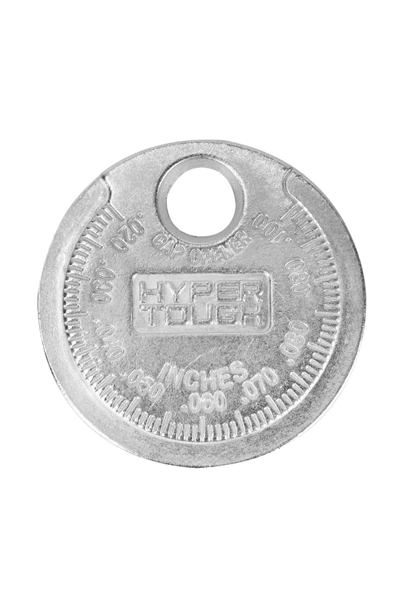 Corrosion Resistant Automotive Spark Plug Gap Gauge, Silver Coin for Cars, Trucks, SUVs, Motorcycles, and ATVs