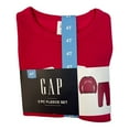 thumbnail image 1 of GAP Girl's Toddler 2-Piece Long Sleeve & Jogger Pant Fleece Set (Bright Claret, 18M), 1 of 2