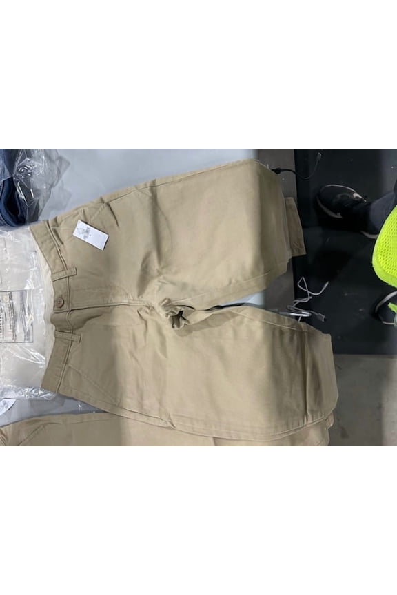 KIDS KHAKKI PANTS - SIZE: YOUTH 8 - KHAKI
