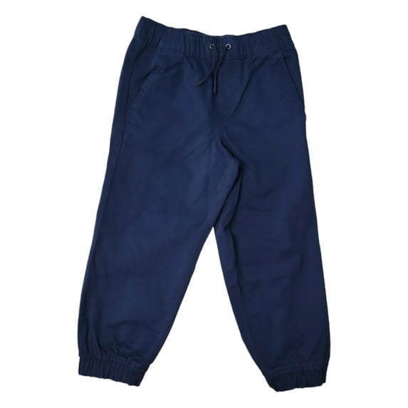 GAP Kids Boys Easy Pull On Drawstring Waist Stretch Twill Jogger, GKFHC00K (Midnight, XL (14/16))