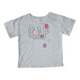 thumbnail image 1 of GAP Kids Girl's Short Sleeve Pullover Cotton Tee T-Shirt (Skywriting, L (10/12)), 1 of 2