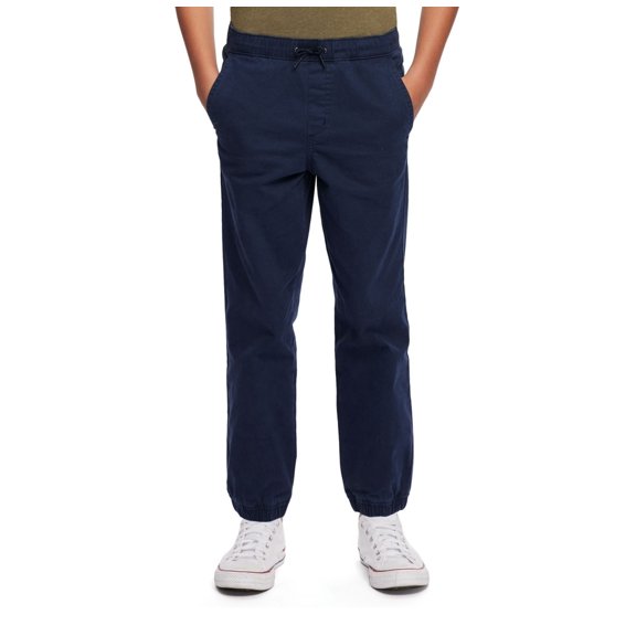 GAP Kids Stretch Twill Joggers Midnight 10/12