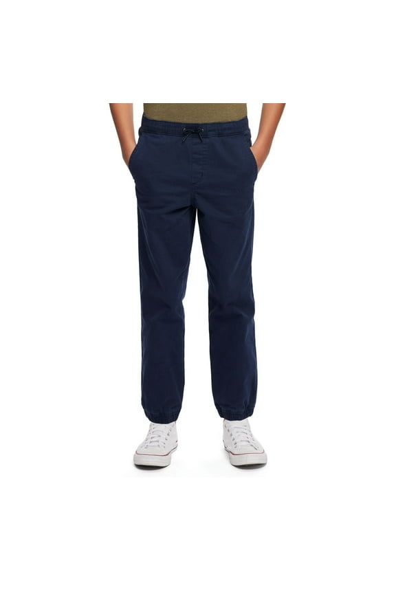 Kids Stretch Twill Joggers Midnight 10/12