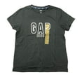 thumbnail image 1 of GAP Ladies Relaxed Fit Graphic Logo Crew Neck Short Sleeve Tee (True Black, S), 1 of 3