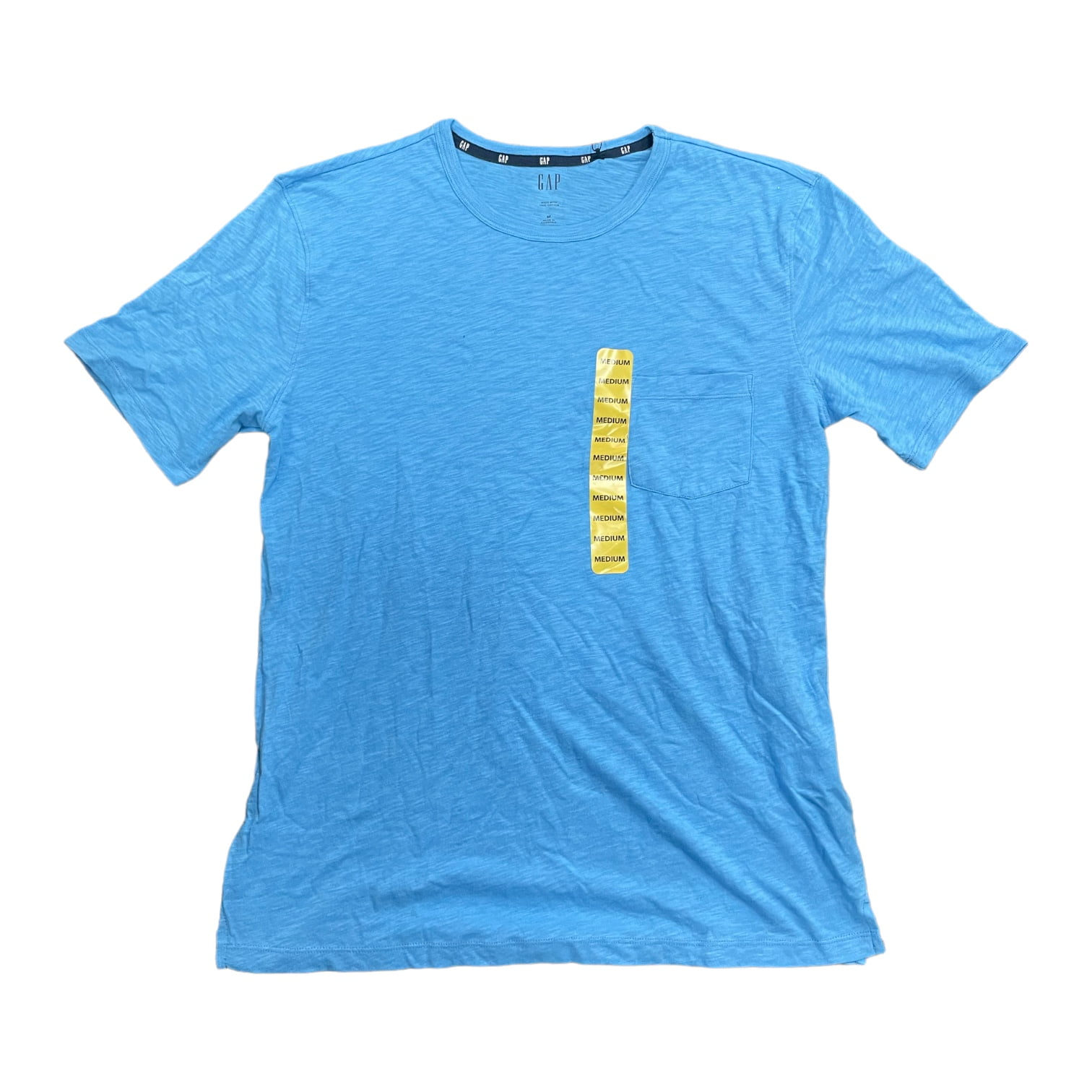 ★KODAK★ Graphic Slub Short Sleeve T-Shirt BLUE GAP-Men-s-Cotton-Short-Sleeve-
