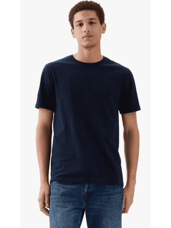 Men's Everyday Soft Crewneck T-Shirt Tee, Tapestry Navy, X-Large
