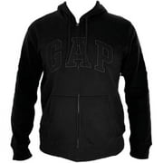 GAP Mens Full Zip Fleece Logo Hoodie