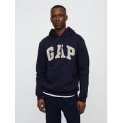 GAP Men's Heritage Logo Pullover Fleece Hoodie - Gray size XXL