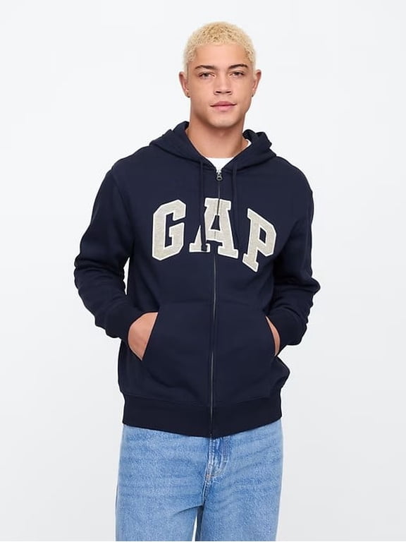 Men's Logo Full Zip Hoodie