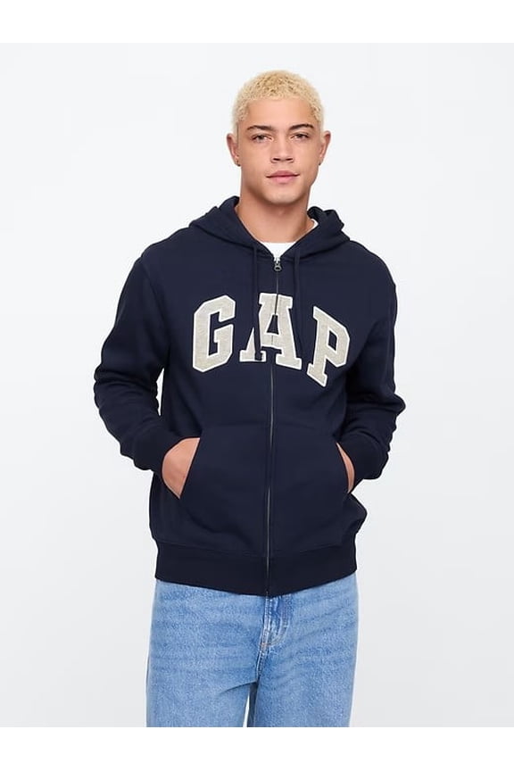 Men's Logo Full Zip Hoodie