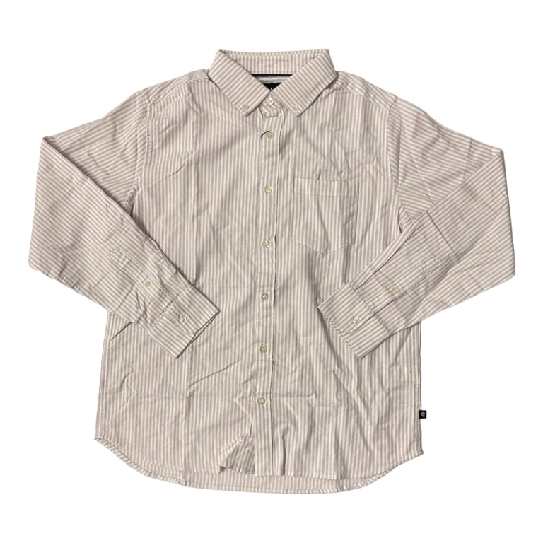 gap mens dress shirts Men's Long Sleeve Easy Relaxed Fit Button-Down Oxford Shirt (Bright Cobalt, M) Button front Men's Buttonup Shirts | Gap