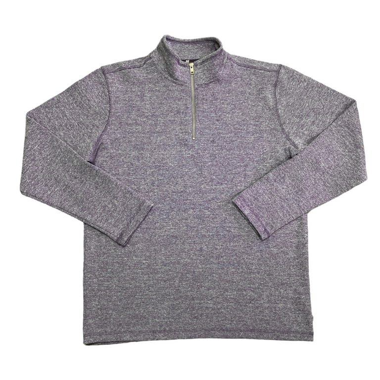 S.GAP GAP Men's Long Sleeve Half Zip Mock Neck Warm Stylish Pullover